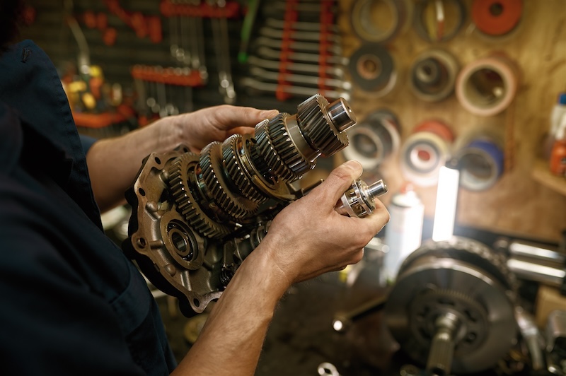 Rebuilt transmission components